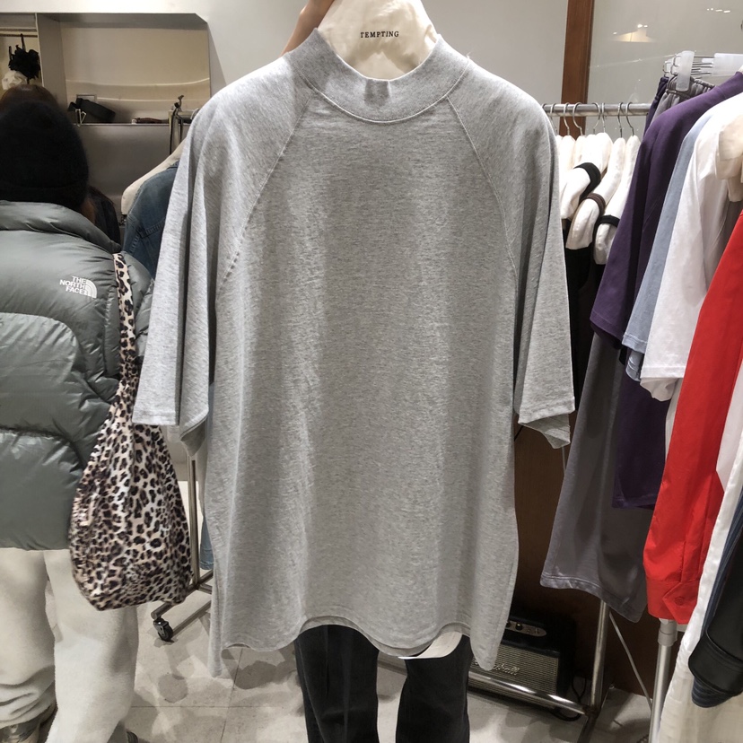 TEMPTING東大門實拍女裝新款熱賣真品職業26春夏時尚T恤羅紋TEMPTINGT恤圖色2