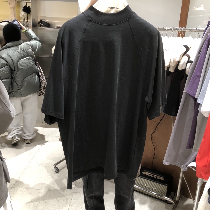 TEMPTING東大門實拍女裝新款熱賣真品職業26春夏時尚T恤羅紋TEMPTINGT恤圖色4