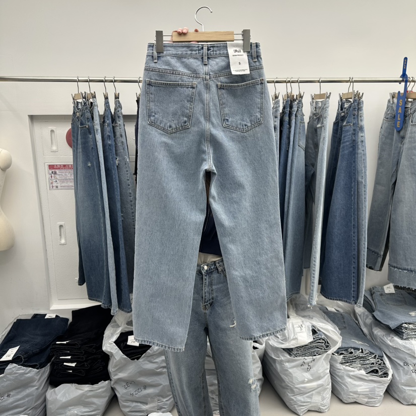 PAI韓國直郵女士新品時尚真品人氣職業推薦26春夏休閑牛仔褲[PΛi]_PAi牛仔褲