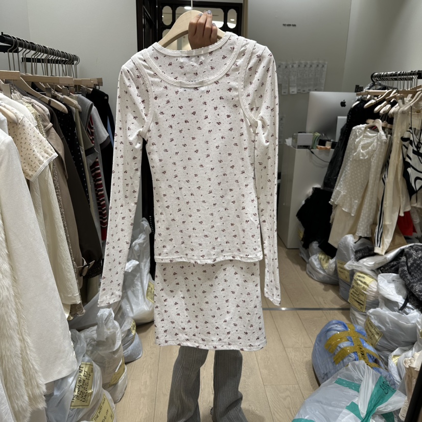 THEMORYPARK東大門代購女士新款休閑26春夏職業真品推薦套裝THE MORY PARK套裝