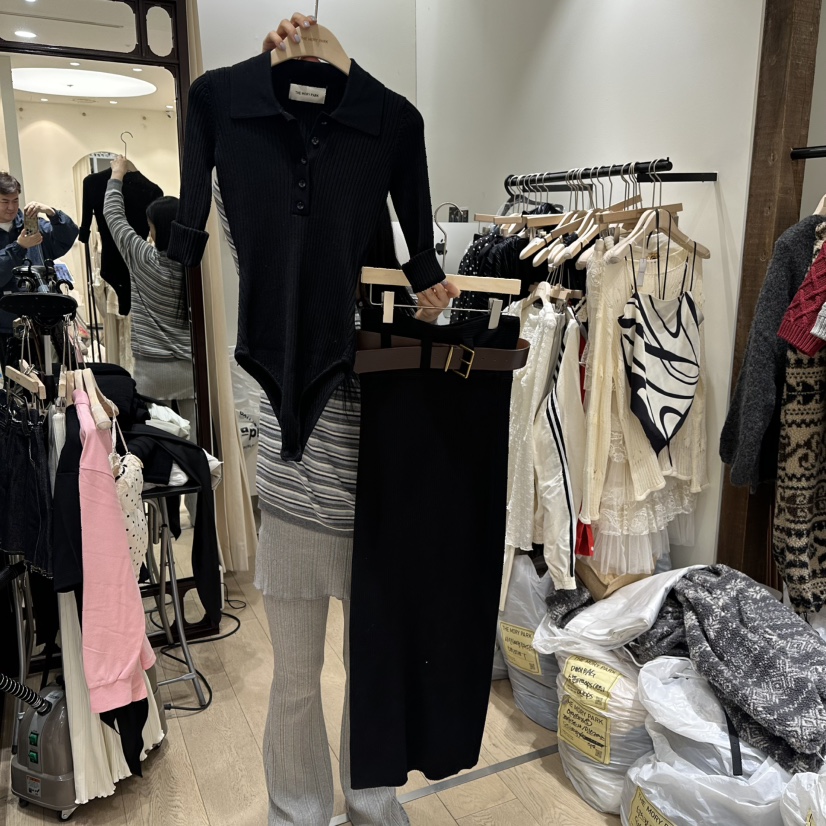 THEMORYPARK東大門實拍女裝新款職業人氣推薦套裝不含腰帶THE MORY PARK套裝圖色2