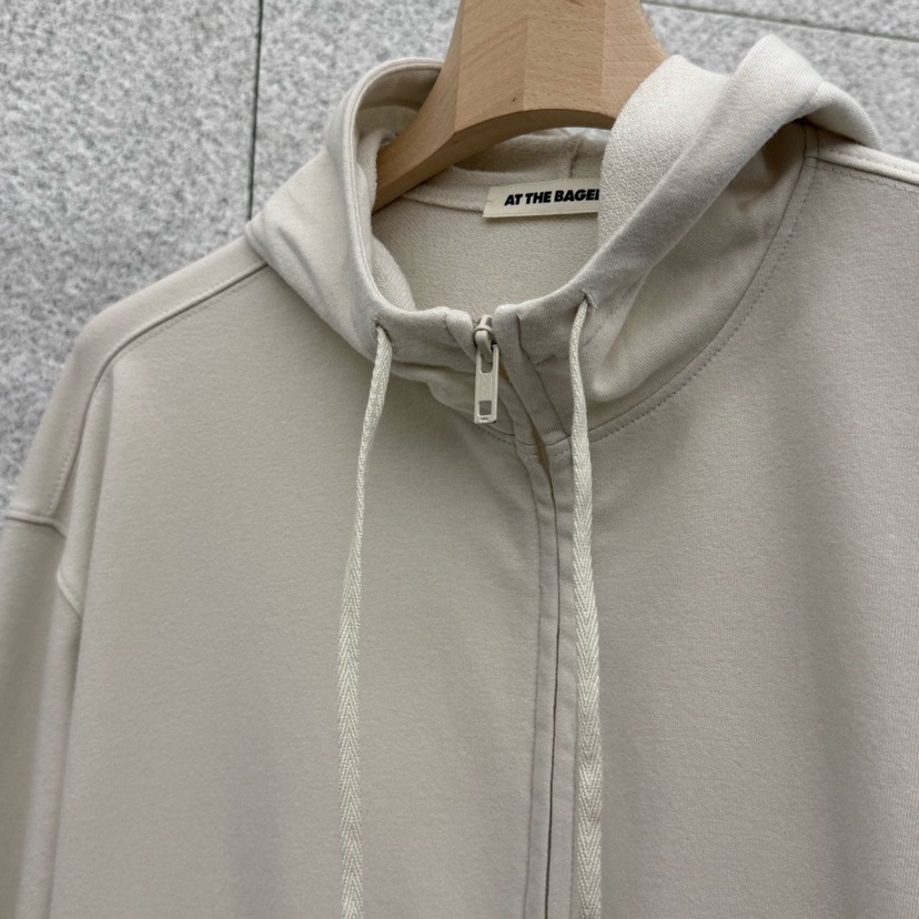 AT THE BAGEL東大門直郵女裝新款職業真品時尚衛衣拉鏈AT THE BAGEL衛衣