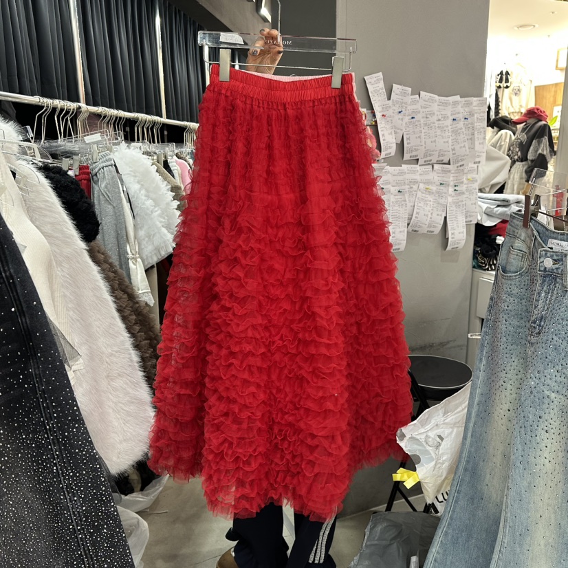 MOMAZU韓國代購女裝新品熱賣職業推薦真品休閑26春夏長裙MOMAZU長裙圖色3