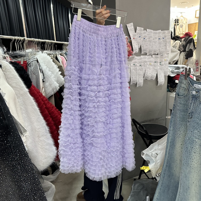 MOMAZU韓國代購女裝新品熱賣職業推薦真品休閑26春夏長裙MOMAZU長裙圖色4