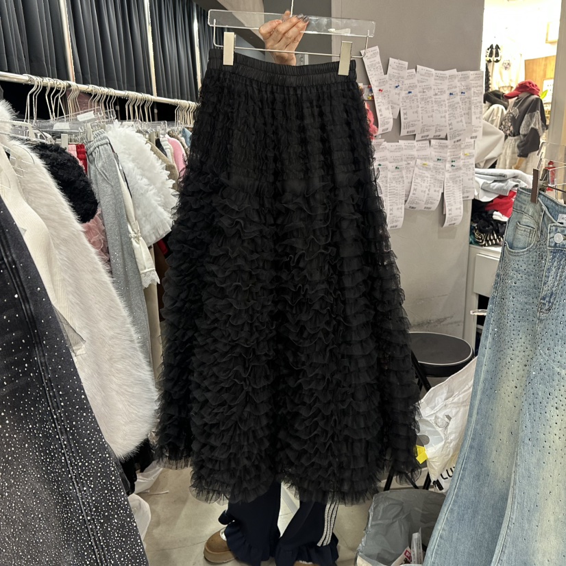 MOMAZU韓國代購女裝新品熱賣職業推薦真品休閑26春夏長裙MOMAZU長裙圖色5