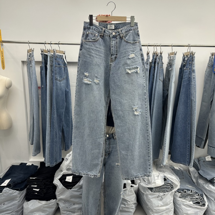 PAI韓國直郵女士新品推薦熱賣26春夏人氣真品休閑時尚牛仔褲[PΛi]_PAi牛仔褲圖色1