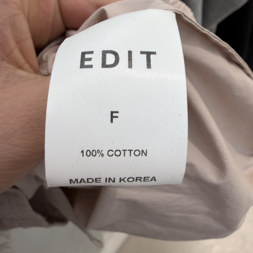 EDIT東大門直郵女裝新款26春夏職業休閑真品時尚推薦夾克EDIT夾克