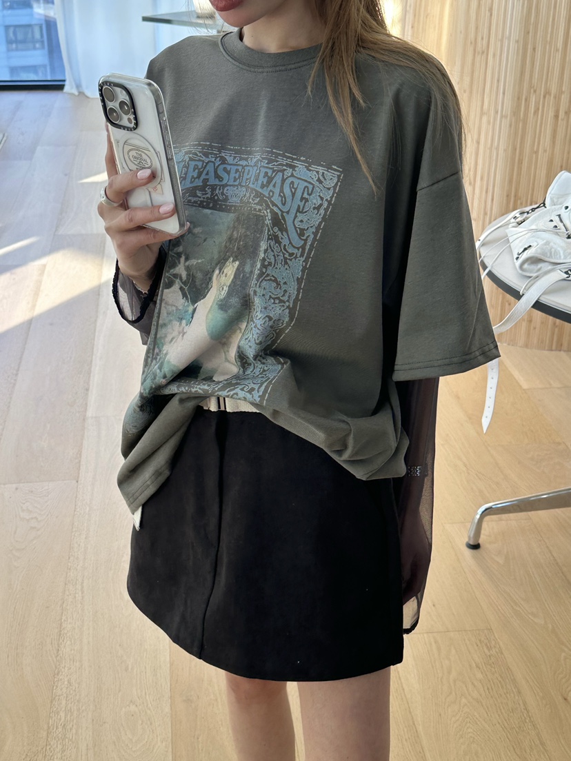 ZEROZERO韓國代購女裝新款熱賣真品推薦人氣短裙涂層腰帶ZEROZERO短裙