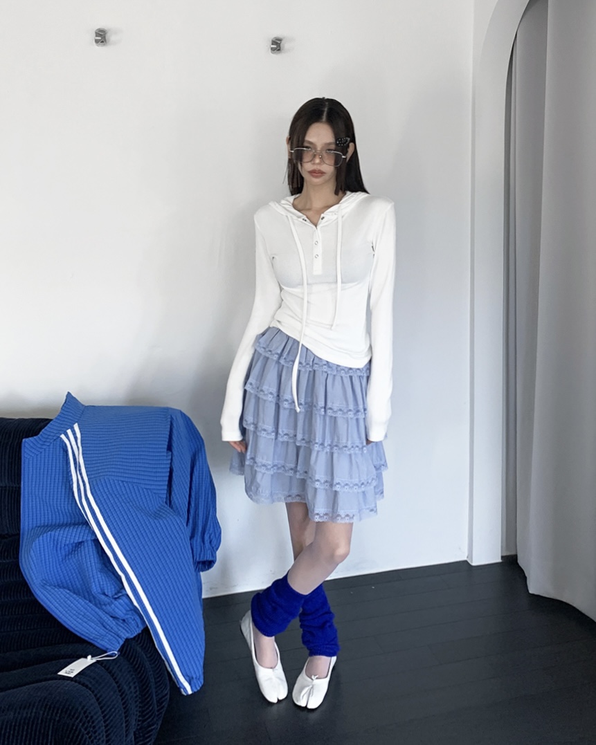 LIVE AID-P東大門代購女士新款時尚推薦26春夏長袖T恤連帽衫LIVE AID-P長袖T恤