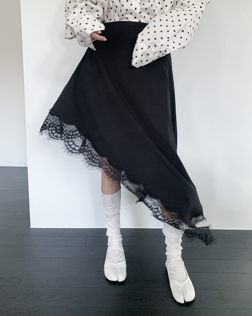 LIVE AID-P韓國代購女裝新款推薦真品職業半身裙中短裙LIVE AID-P半身裙/中短裙