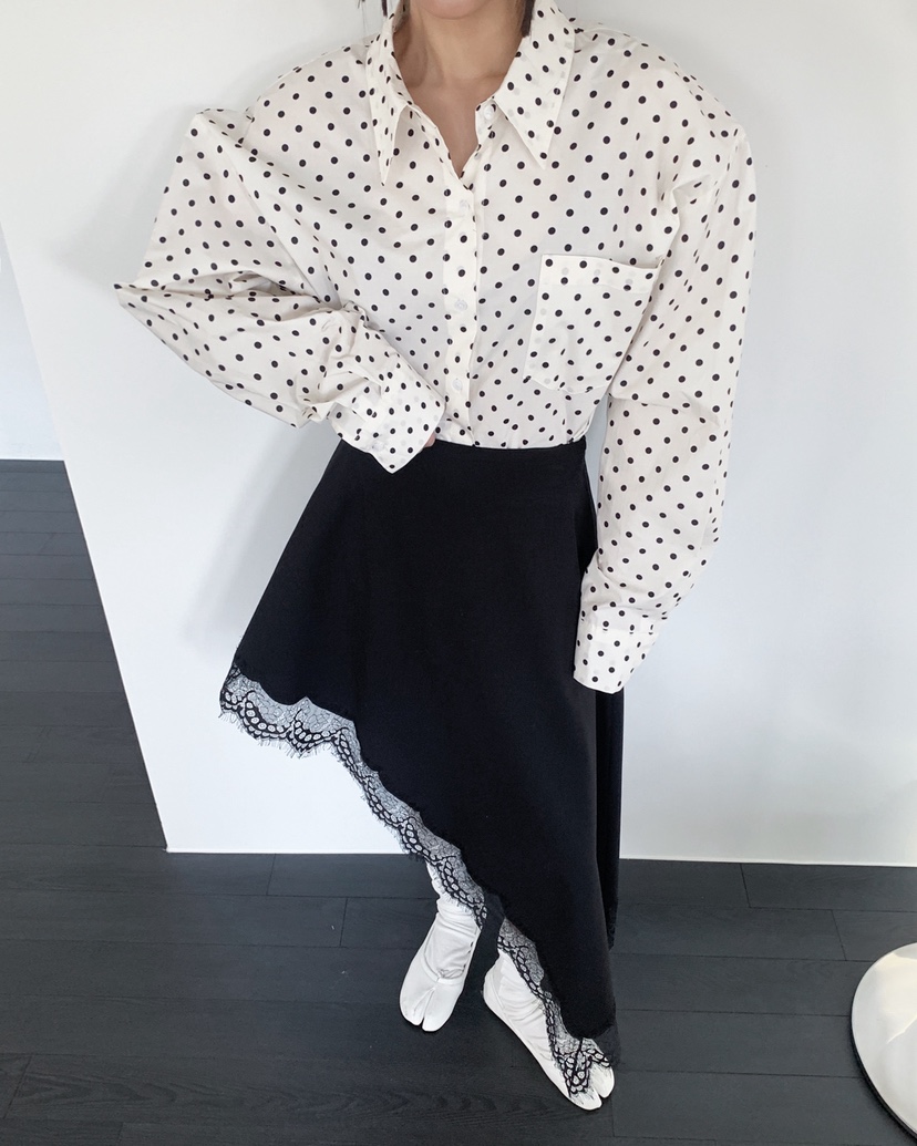 LIVE AID-P韓國代購女裝新款推薦真品職業半身裙中短裙LIVE AID-P半身裙/中短裙