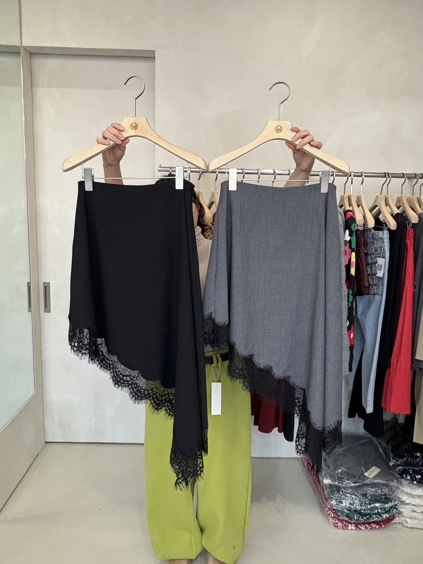 LIVE AID-P韓國代購女裝新款推薦真品職業半身裙中短裙LIVE AID-P半身裙/中短裙