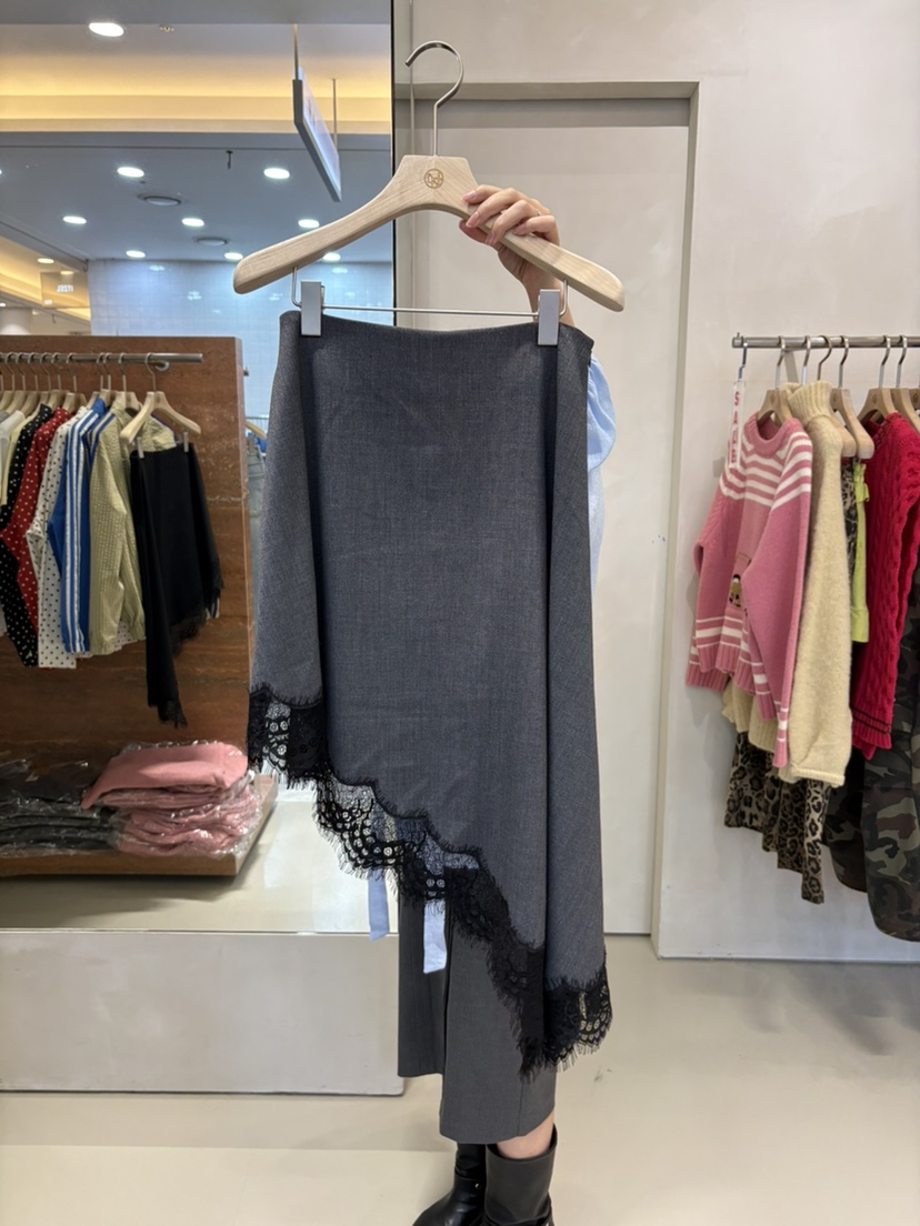 LIVE AID-P韓國代購女裝新款推薦真品職業半身裙中短裙LIVE AID-P半身裙/中短裙圖色1