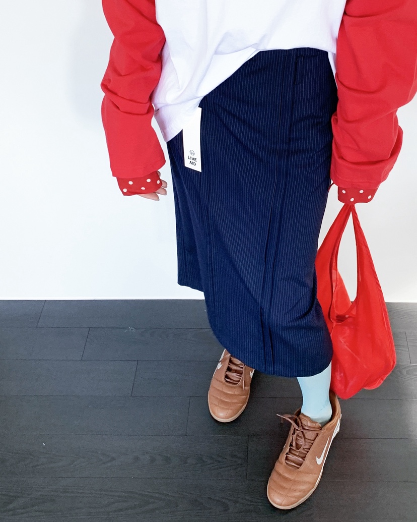 LIVE AID-P東大門實拍女士新品熱賣26春夏半身裙中短裙LIVE AID-P半身裙/中短裙