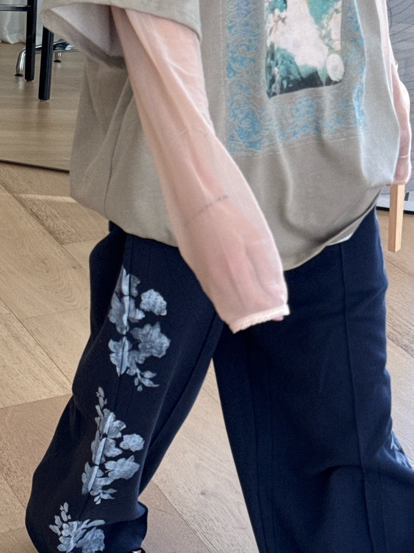 ZEROZERO東大門代購女裝新品時尚職業休閑推薦長袖T恤透視ZEROZERO長袖T恤