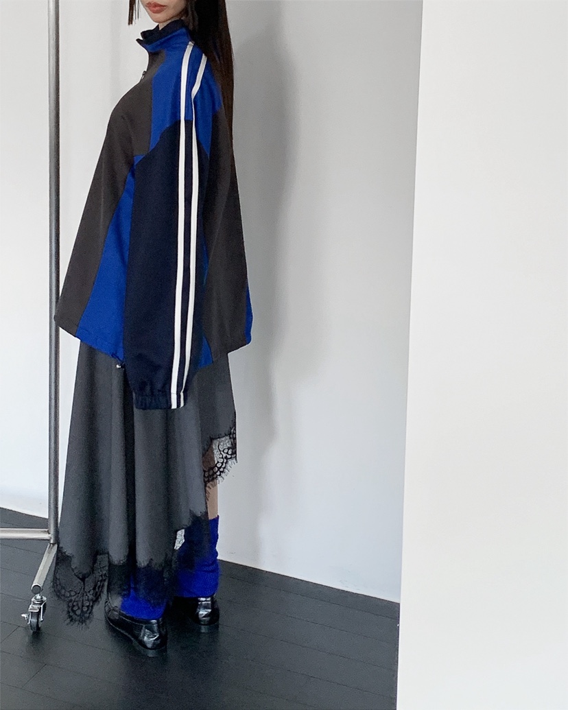 LIVE AID-P東大門實拍女裝新品職業推薦時尚人氣衛衣拉鏈LIVE AID-P衛衣