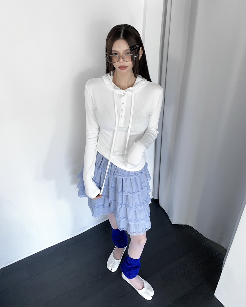 LIVE AID-P東大門實拍女士新品人氣26春夏半身裙中短裙LIVE AID-P半身裙/中短裙