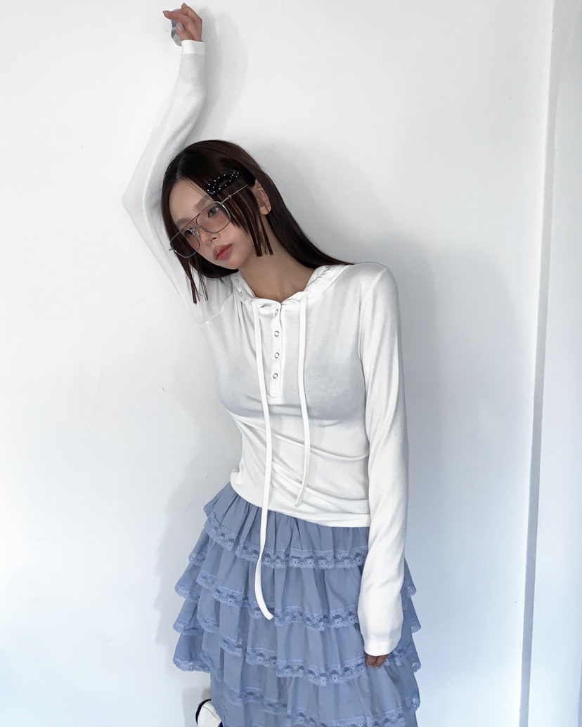 LIVE AID-P東大門實拍女士新品人氣26春夏半身裙中短裙LIVE AID-P半身裙/中短裙