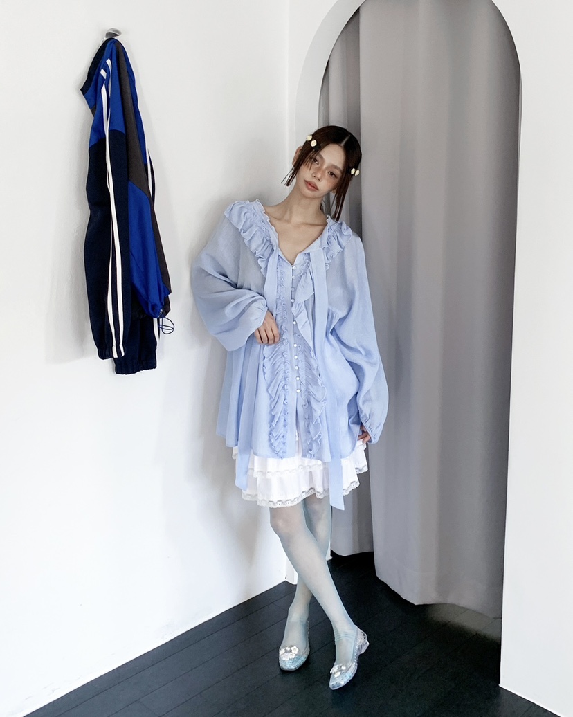 LIVE AID-P東大門實拍女士新品人氣26春夏半身裙中短裙LIVE AID-P半身裙/中短裙