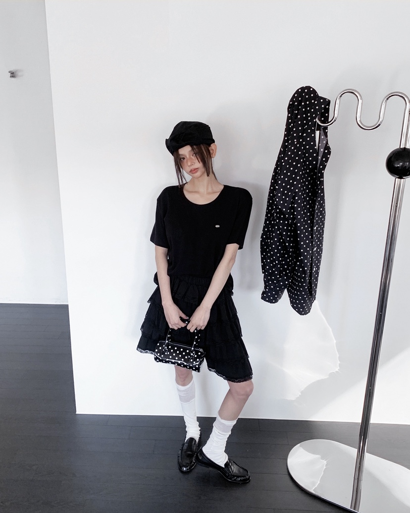 LIVE AID-P東大門實拍女士新品人氣26春夏半身裙中短裙LIVE AID-P半身裙/中短裙