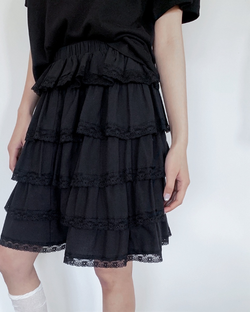 LIVE AID-P東大門實拍女士新品人氣26春夏半身裙中短裙LIVE AID-P半身裙/中短裙