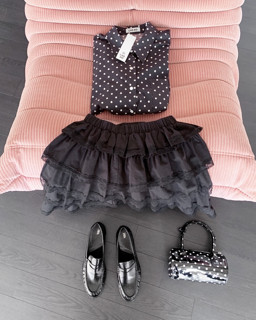 LIVE AID-P東大門實拍女士新品人氣26春夏半身裙中短裙LIVE AID-P半身裙/中短裙