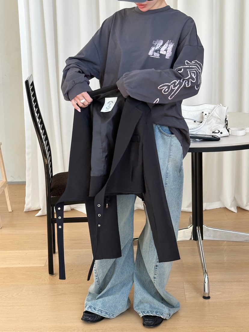 ZEROZERO東大門實拍女士新品人氣26春夏熱賣休閑真品長袖T恤ZEROZERO長袖T恤