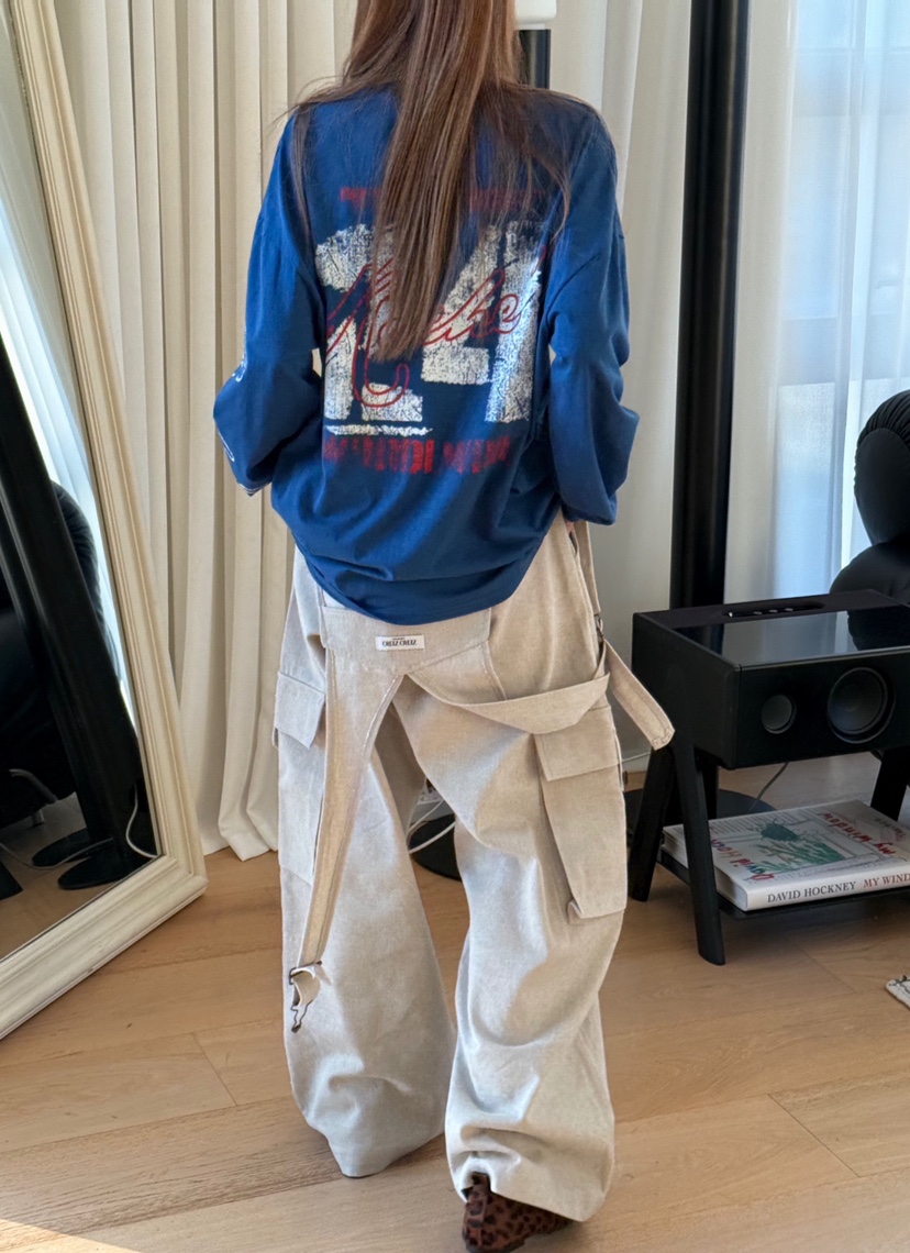 ZEROZERO東大門實拍女士新品人氣26春夏熱賣休閑真品長袖T恤ZEROZERO長袖T恤圖色2