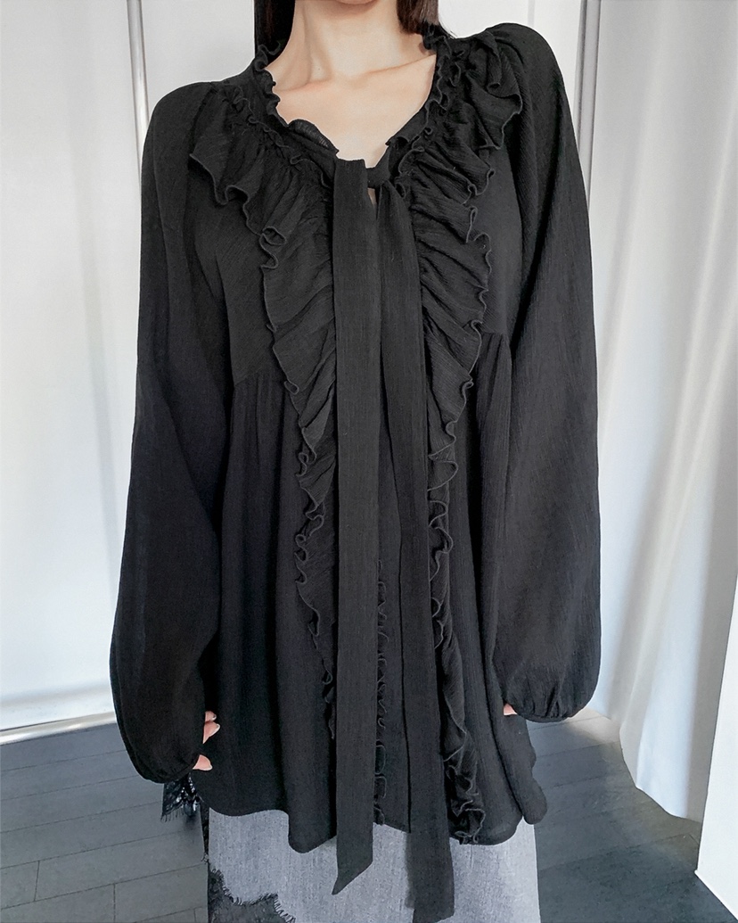 LIVE AID-P東大門直郵女裝新款休閑時尚26春夏襯衫蕾絲衫LIVE AID-P襯衫/蕾絲衫