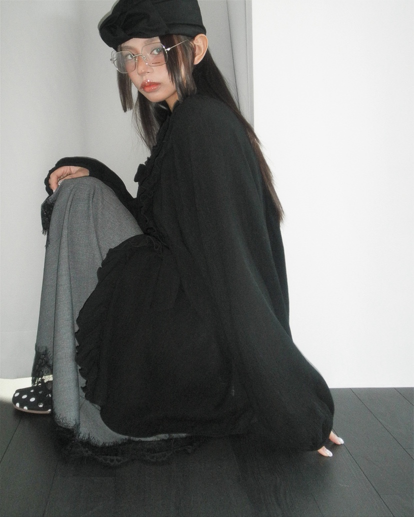 LIVE AID-P東大門直郵女裝新款休閑時尚26春夏襯衫蕾絲衫LIVE AID-P襯衫/蕾絲衫