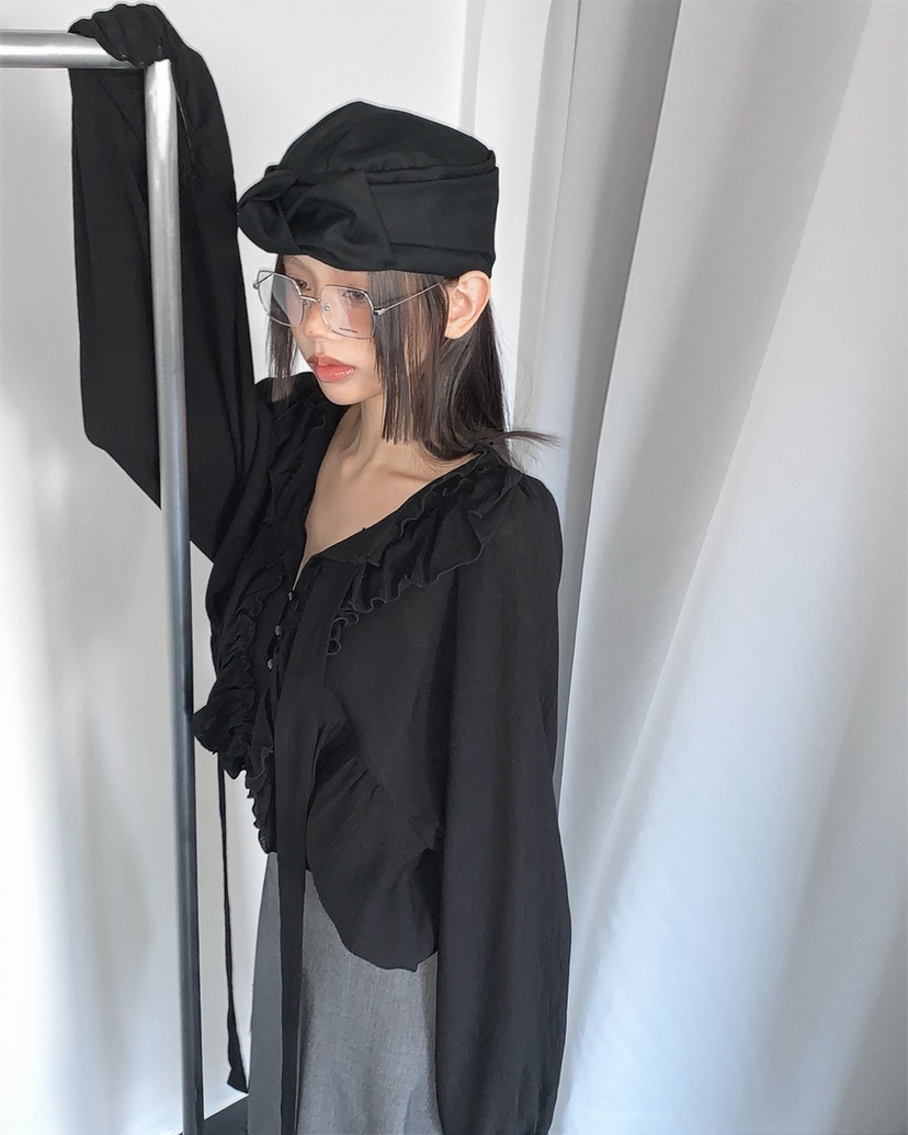 LIVE AID-P東大門直郵女裝新款休閑時尚26春夏襯衫蕾絲衫LIVE AID-P襯衫/蕾絲衫