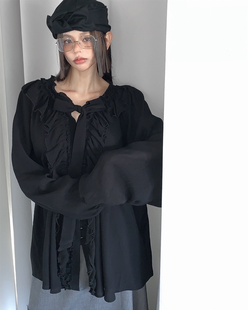 LIVE AID-P東大門直郵女裝新款休閑時尚26春夏襯衫蕾絲衫LIVE AID-P襯衫/蕾絲衫