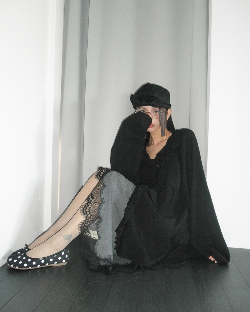 LIVE AID-P東大門直郵女裝新款休閑時尚26春夏襯衫蕾絲衫LIVE AID-P襯衫/蕾絲衫