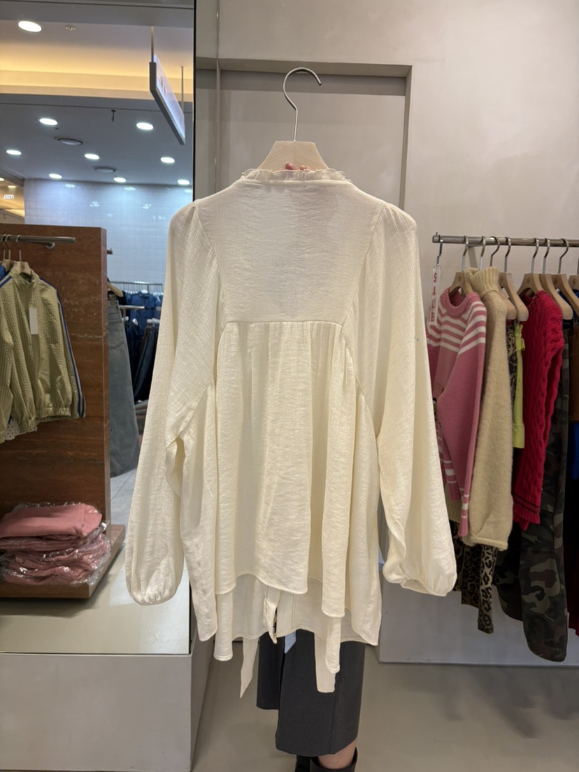 LIVE AID-P東大門直郵女裝新款休閑時尚26春夏襯衫蕾絲衫LIVE AID-P襯衫/蕾絲衫