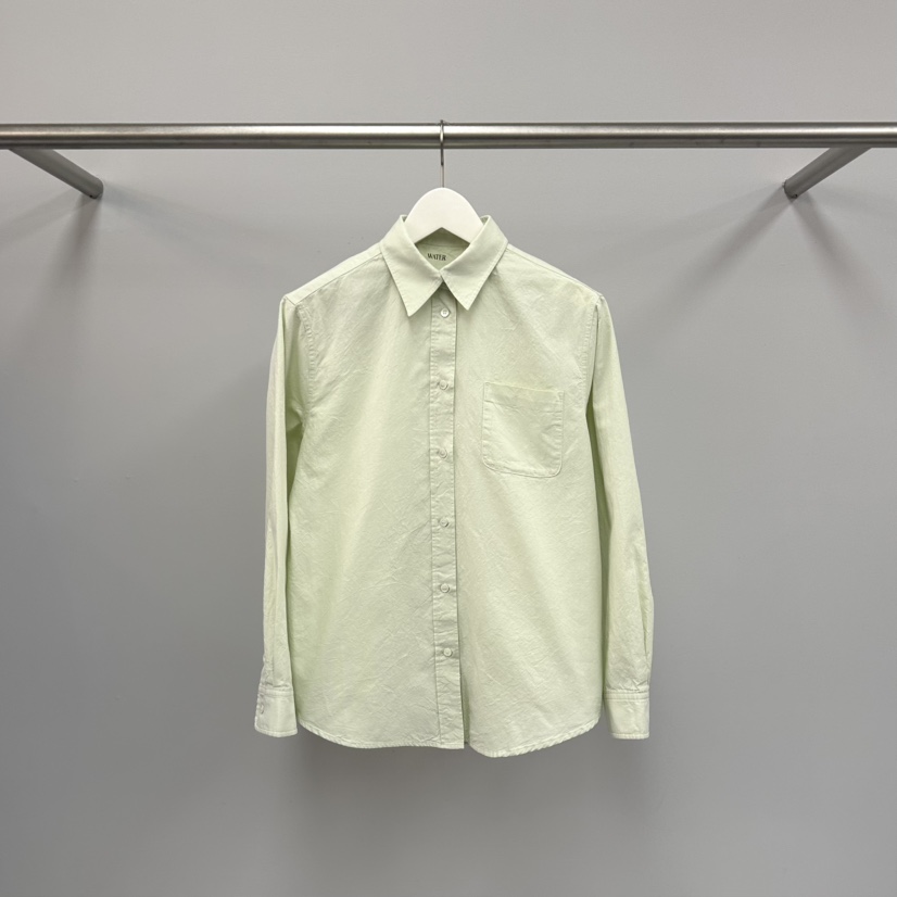 WATER/RIVER東大門直郵女士新品26春夏真品休閑襯衫蕾絲衫WATER/RIVER襯衫/蕾絲衫圖色3