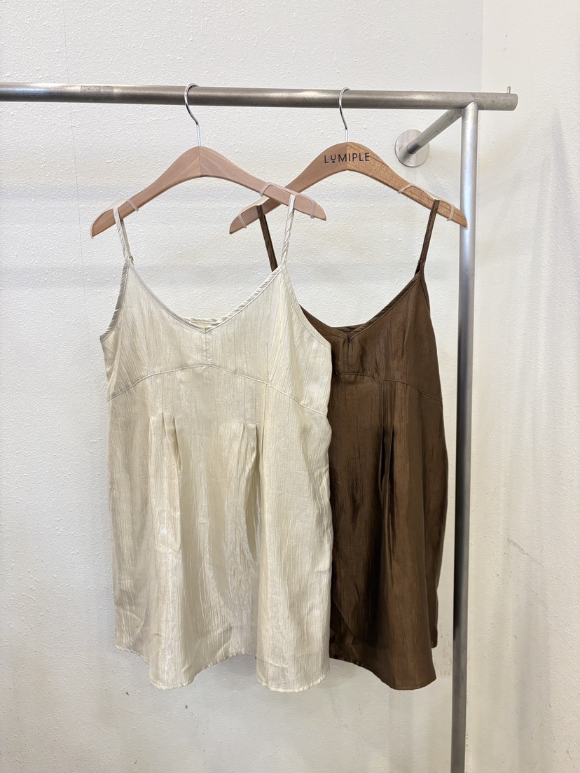 LUMIPLE東大門直郵女裝新款推薦人氣熱賣職業真品連衣裙緞面LUMIPLE連衣裙