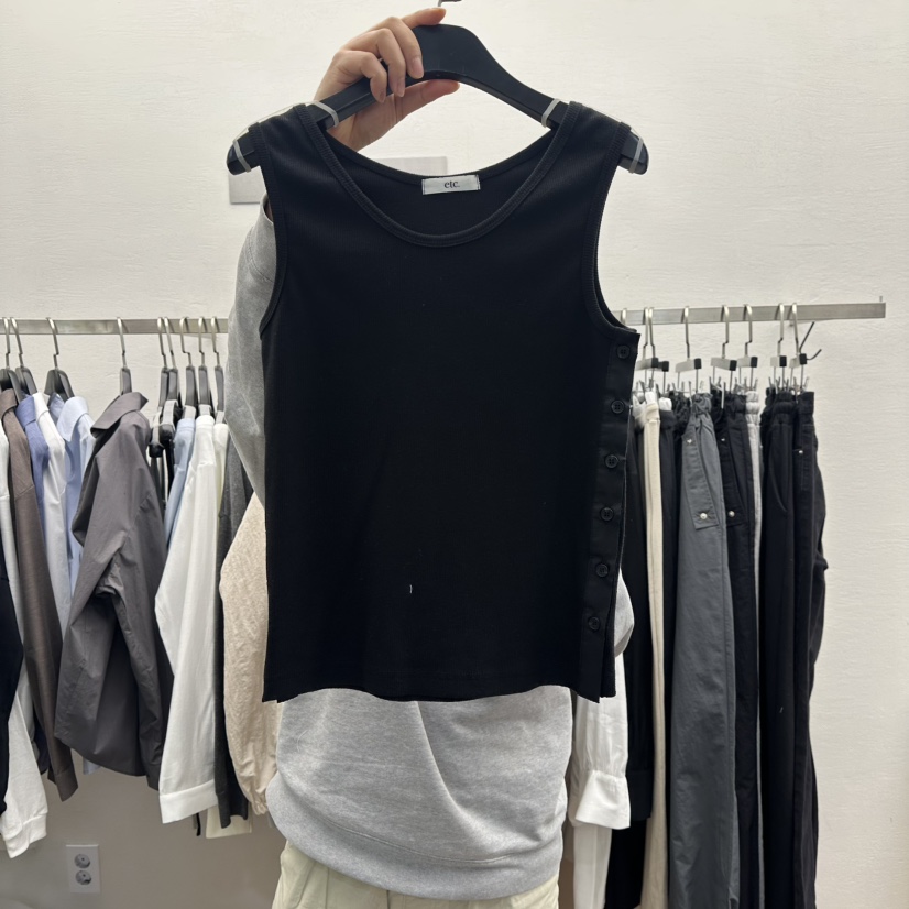 MOANA東大門代購女裝新品職業時尚熱賣休閑人氣真品吊帶背心MOANA吊帶/背心圖色3