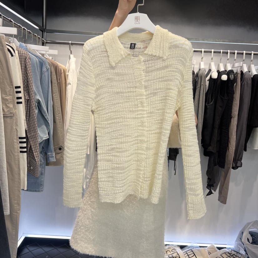 OUS/INCH-L韓國直郵女士新品休閑熱賣人氣時尚真品針織衫OUS/INCH針織衫圖色1