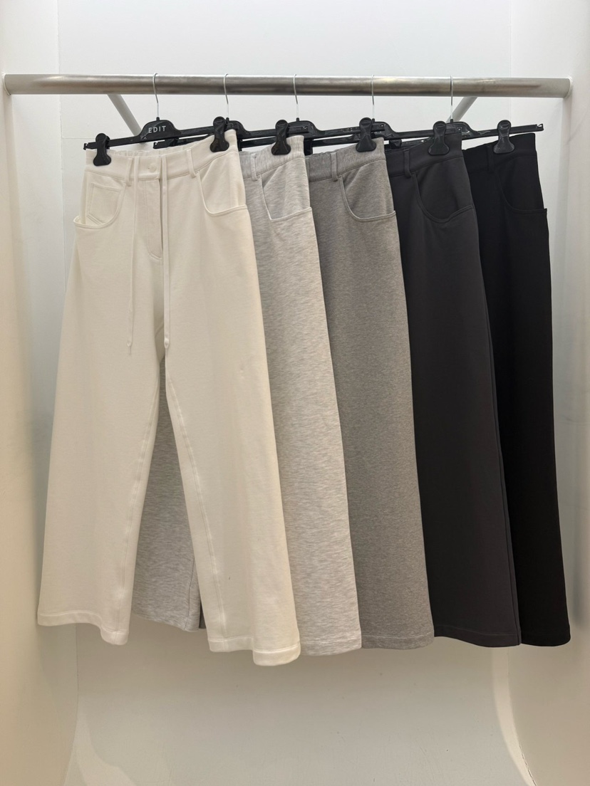 EDIT韓國直郵女裝新款熱賣26春夏真品推薦休閑時尚休閑褲EDIT休閑褲