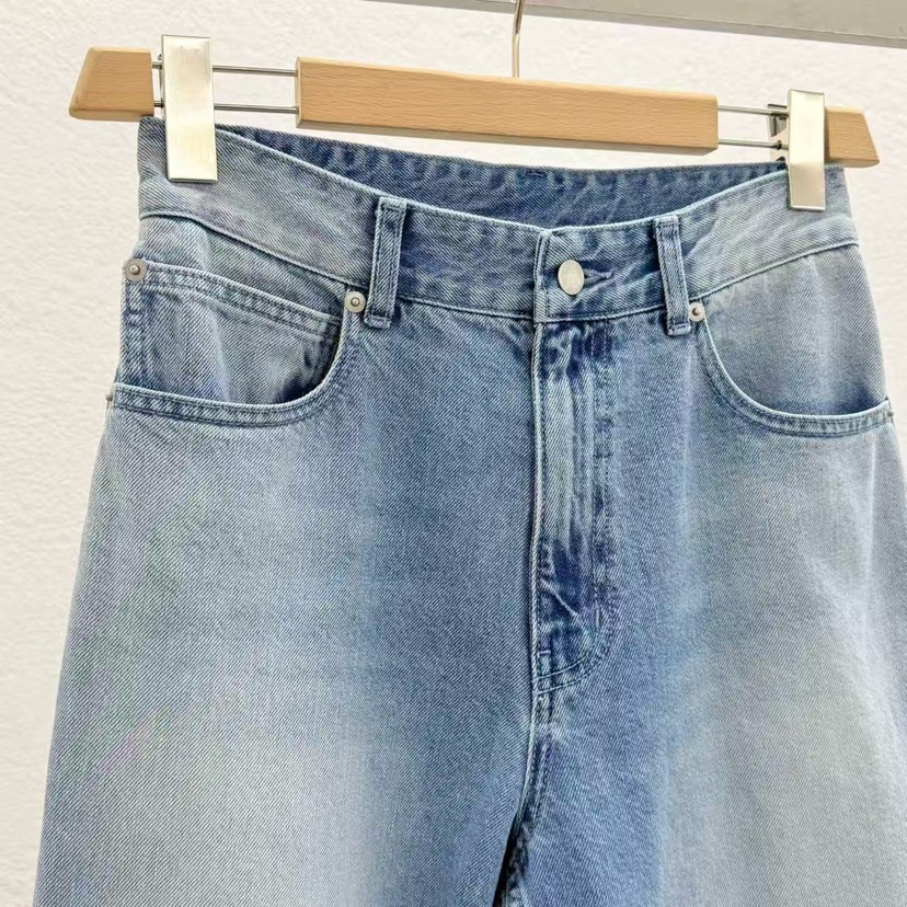 STATEMENT韓國直郵女裝新款推薦人氣26春夏職業真品牛仔褲STATEMENT牛仔褲