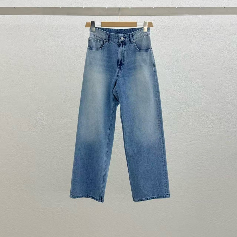 STATEMENT韓國直郵女裝新款推薦人氣26春夏職業真品牛仔褲STATEMENT牛仔褲圖色1