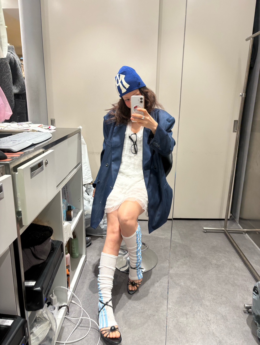 PLATFORM-L韓國代購女裝新品熱賣時尚26春夏休閑職業夾克PLATFORM夾克