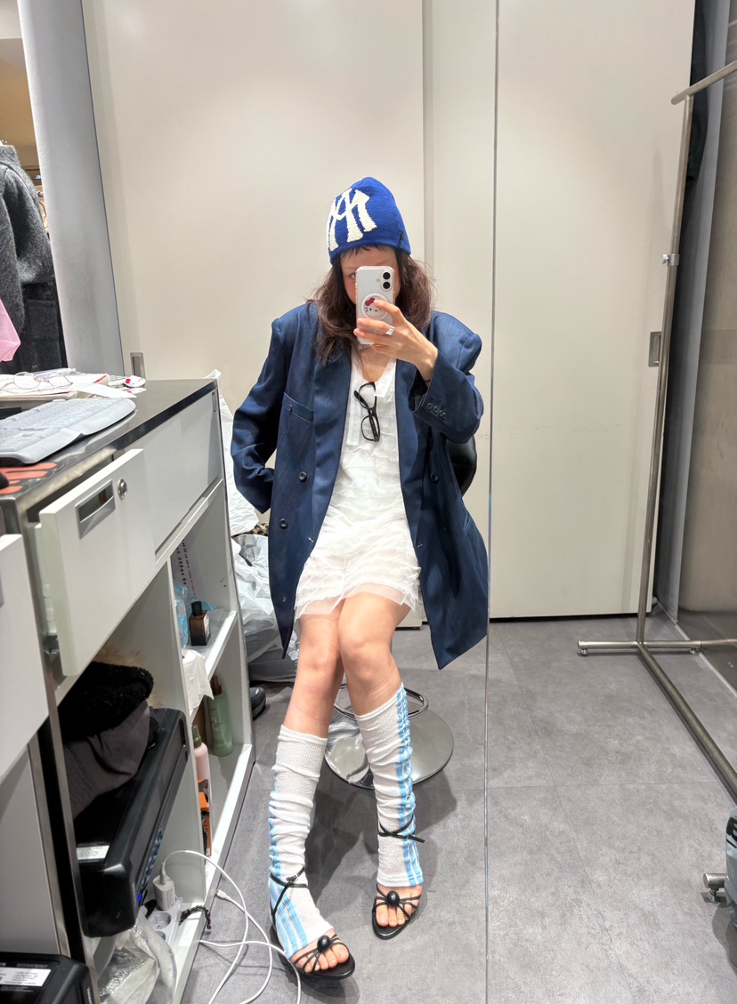 PLATFORM-L韓國代購女裝新品熱賣時尚26春夏休閑職業夾克PLATFORM夾克