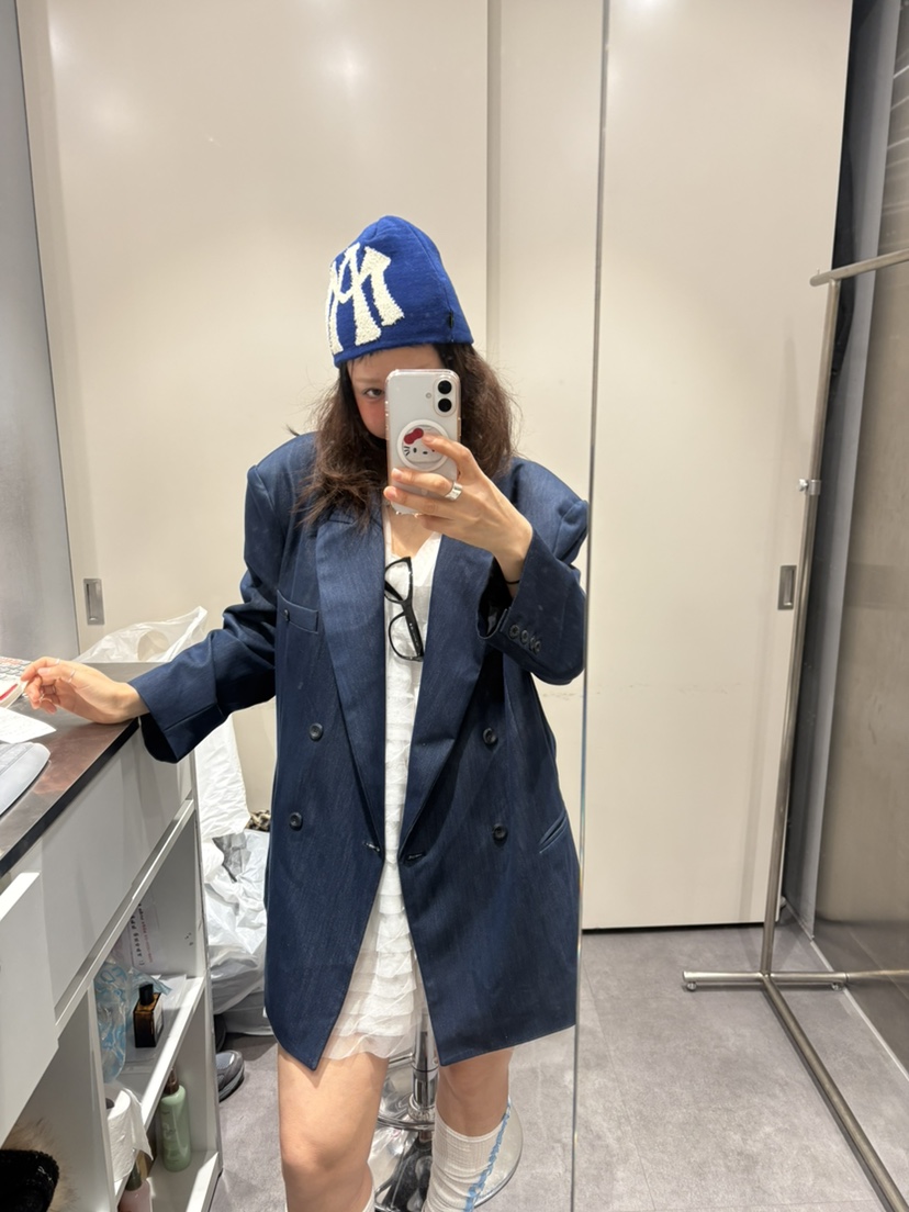 PLATFORM-L韓國代購女裝新品熱賣時尚26春夏休閑職業夾克PLATFORM夾克