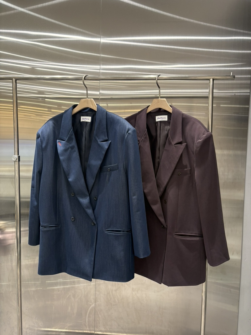 PLATFORM-L韓國代購女裝新品熱賣時尚26春夏休閑職業夾克PLATFORM夾克