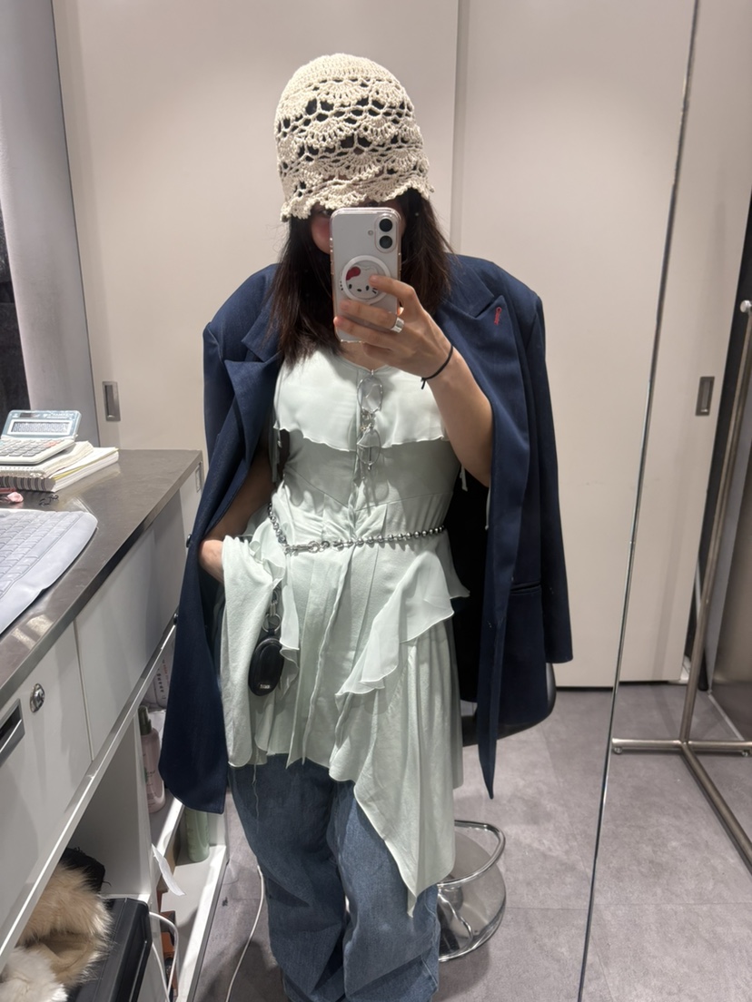 PLATFORM-L韓國代購女裝新品熱賣時尚26春夏休閑職業夾克PLATFORM夾克