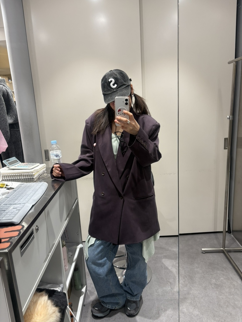 PLATFORM-L韓國代購女裝新品熱賣時尚26春夏休閑職業夾克PLATFORM夾克