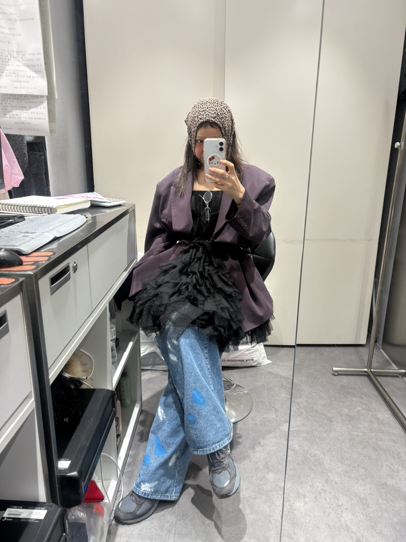 PLATFORM-L韓國代購女裝新品熱賣時尚26春夏休閑職業夾克PLATFORM夾克