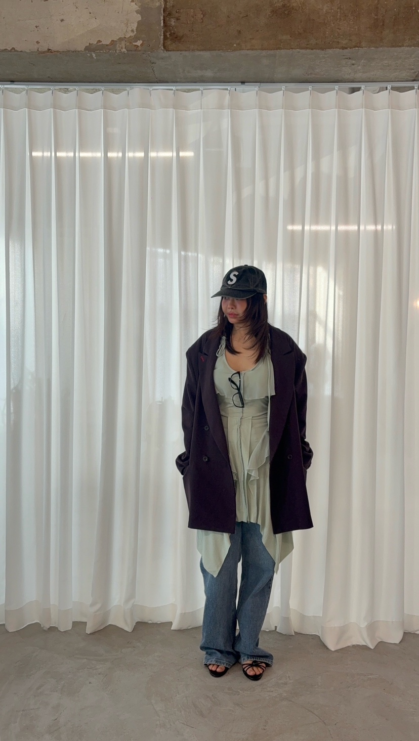 PLATFORM-L韓國代購女裝新品熱賣時尚26春夏休閑職業夾克PLATFORM夾克