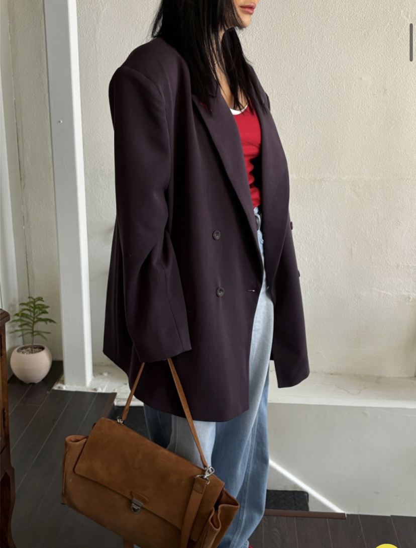 PLATFORM-L韓國代購女裝新品熱賣時尚26春夏休閑職業夾克PLATFORM夾克